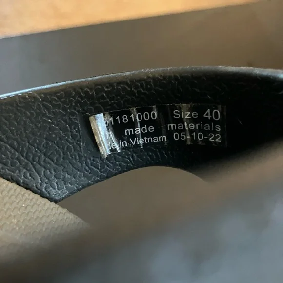 Dansko Black and Gray Slide Sandals - Picture 5 of 5